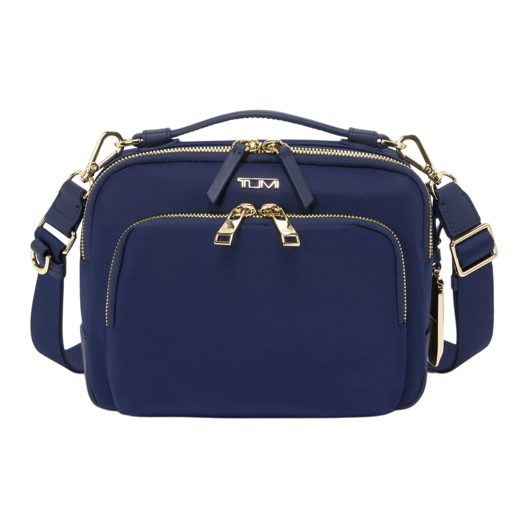 TUMI Voyageur Nylon Shoulder Bag, кросс-боди для женщин Light Gold Indigo
TUMI Voyageur Nylon Shoulder Bag, кросс-боди для женщин Light Gold Indigo