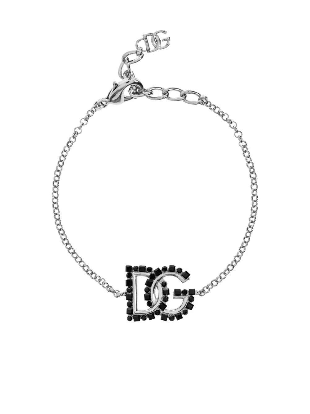 Браслет с логотипом DG DOLCE & GABBANA, серебряный
Браслет с логотипом DG DOLCE & GABBANA, серебряный