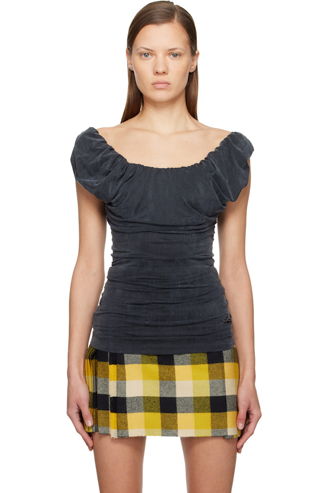 Топ-Майка Gray Ginnie Vivienne Westwood, черный
Топ-Майка Gray Ginnie Vivienne Westwood, черный