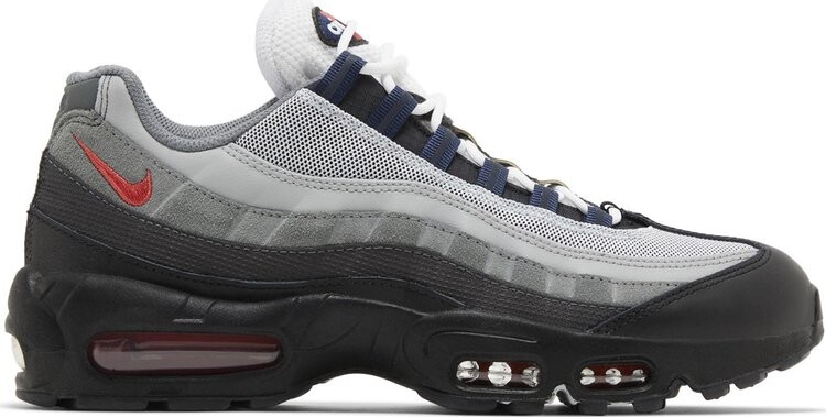 Кроссовки Air Max 95 'Smoke Grey Track Red', серый
Кроссовки Air Max 95 'Smoke Grey Track Red', серый