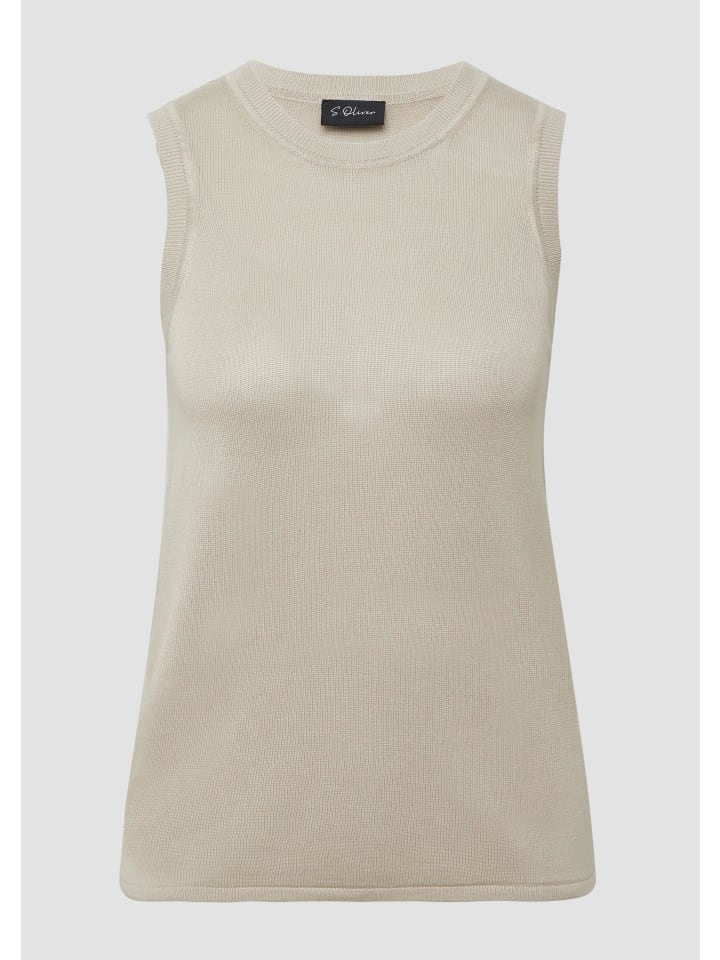 s.Oliver Вязаный жилет цвета 8061_бежевый
s.Oliver Вязаный жилет цвета 8061_бежевый
