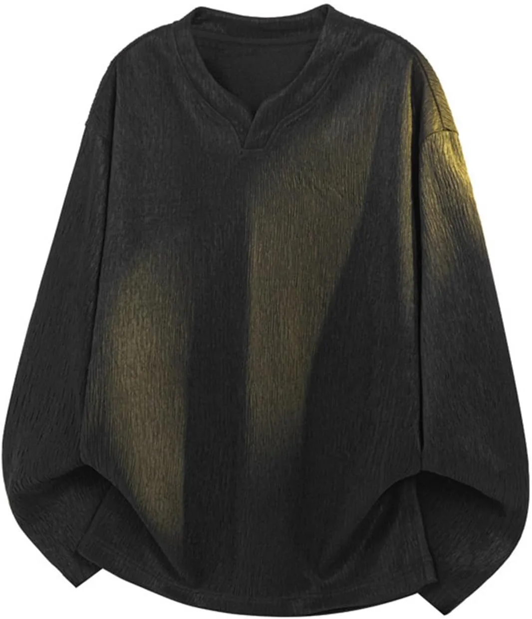 Футболка мужская 2026 с длинными рукавами, V-образным вырезом и свободным кроем
Футболка мужская 2026 с длинными рукавами, V-образным вырезом и свободным кроем