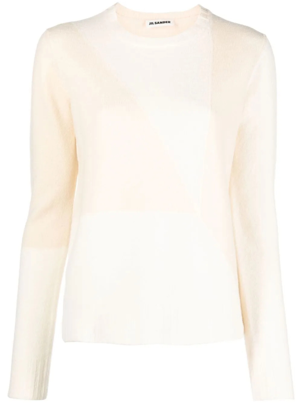 Джемпер в двух тонах Jil Sander, нейтральный
Джемпер в двух тонах Jil Sander, нейтральный