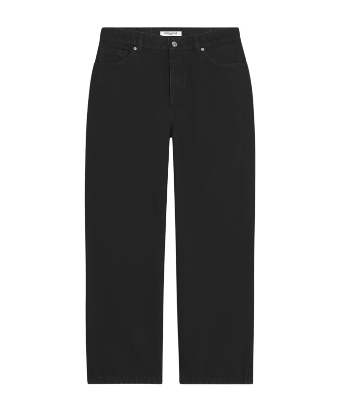 Прямые брюки Maison Kitsunã, черный
Прямые брюки Maison Kitsunã, черный