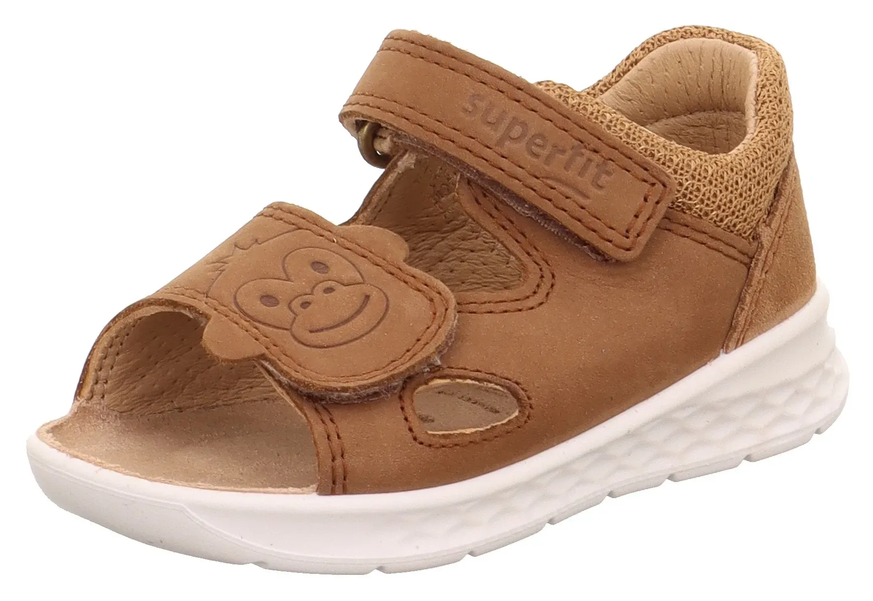 Сандалии Superfit "LAGOON WMS: средняя", летняя обувь, обувь на липучке, сандалии, с практичными ремнями на липучке, коричневый