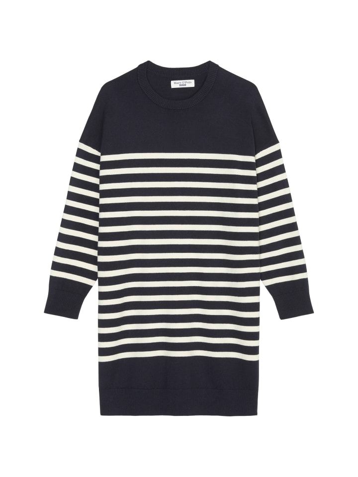 Платье до колена Marc O'Polo DENIM Gestreiftes Strickkleid relaxed, темно-синий
Платье до колена Marc O'Polo DENIM Gestreiftes Strickkleid relaxed, темно-синий