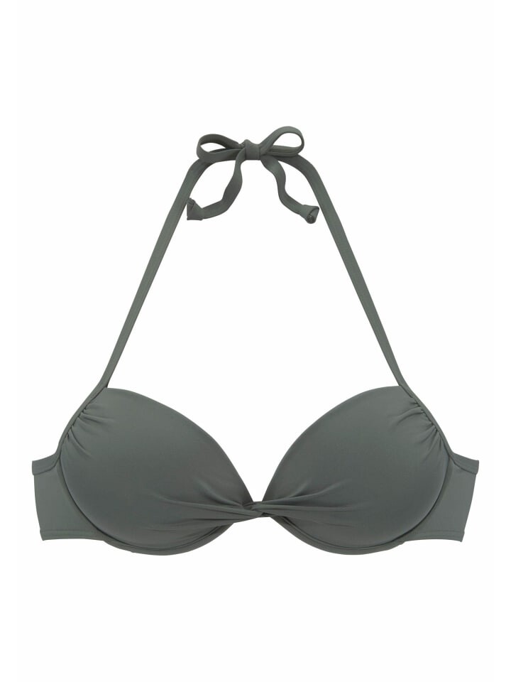 Верх бикини LASCANA, оливковый
Верх бикини LASCANA, оливковый