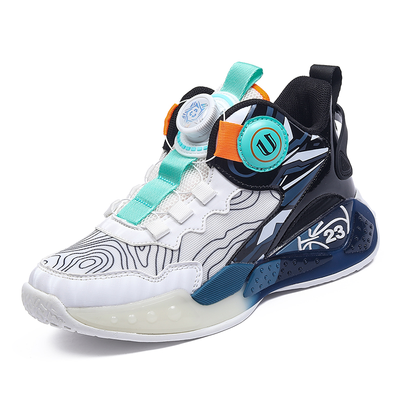 Противоскользящие дышащие детские баскетбольные кроссовки средней высоты для детей TONYBEAR, синий
Противоскользящие дышащие детские баскетбольные кроссовки средней высоты для детей TONYBEAR, синий