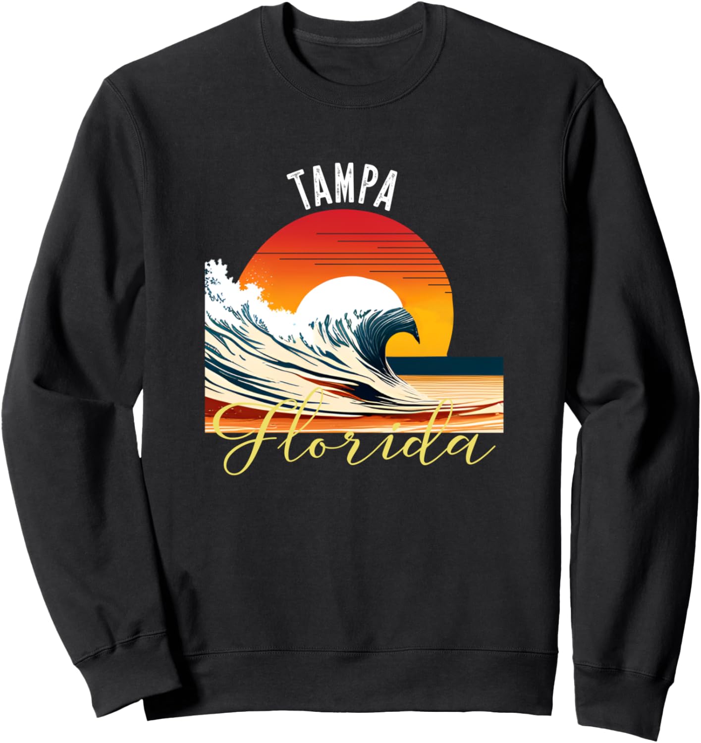 Сувенирная одежда в стиле ретро-винтаж из Тампы - Толстовка с символикой Тампы Tampa Vacation Outfits & Beachwear, черный
Сувенирная одежда в стиле ретро-винтаж из Тампы - Толстовка с символикой Тампы Tampa Vacation Outfits & Beachwear, черный