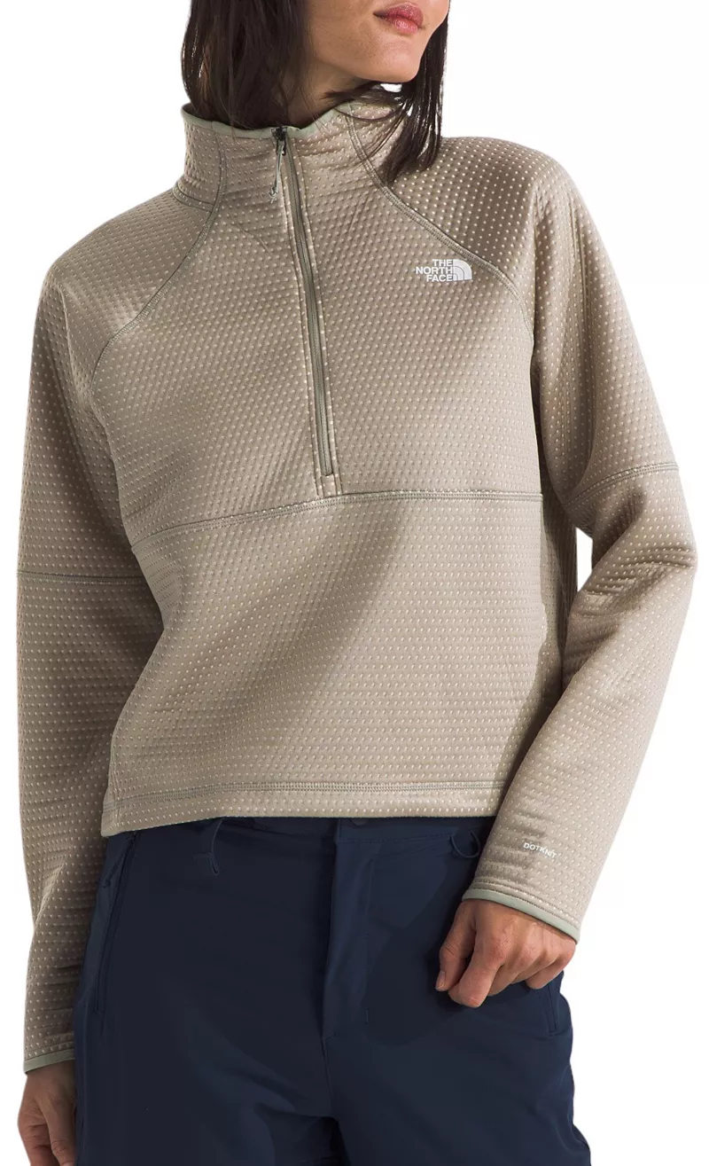Женский флисовый пуловер с молнией 1/4 The North Face Dotknit Thermal, цвет Clay Grey
Женский флисовый пуловер с молнией 1/4 The North Face Dotknit Thermal, цвет Clay Grey