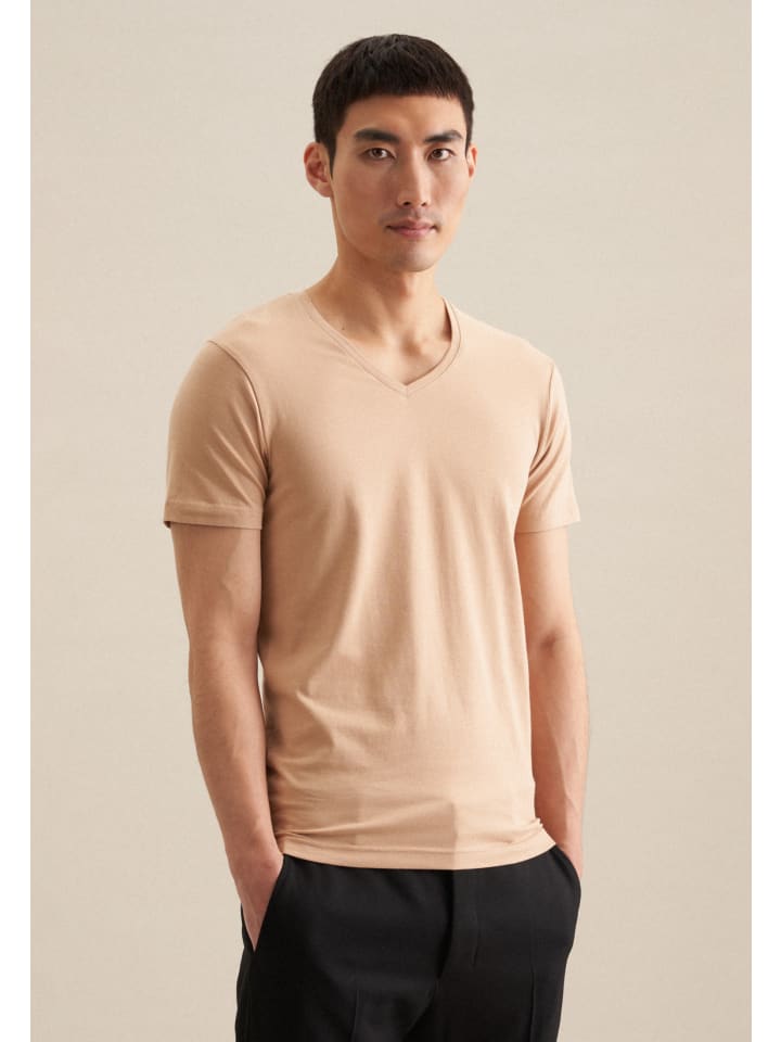 Футболка Seidensticker, бежевый
Футболка Seidensticker, бежевый