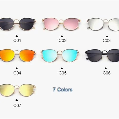 Круглые солнцезащитные очки 2026, розовое золото, зеркальные солнцезащитные очки, очки «кошачий глаз», пляжная мода, хипстерский стиль MTZJH, Yd14 Gold Gold
Круглые солнцезащитные очки 2026, розовое золото, зеркальные солнцезащитные очки, очки «кошачий глаз», пляжная мода, хипстерский стиль MTZJH, Yd14 Gold Gold