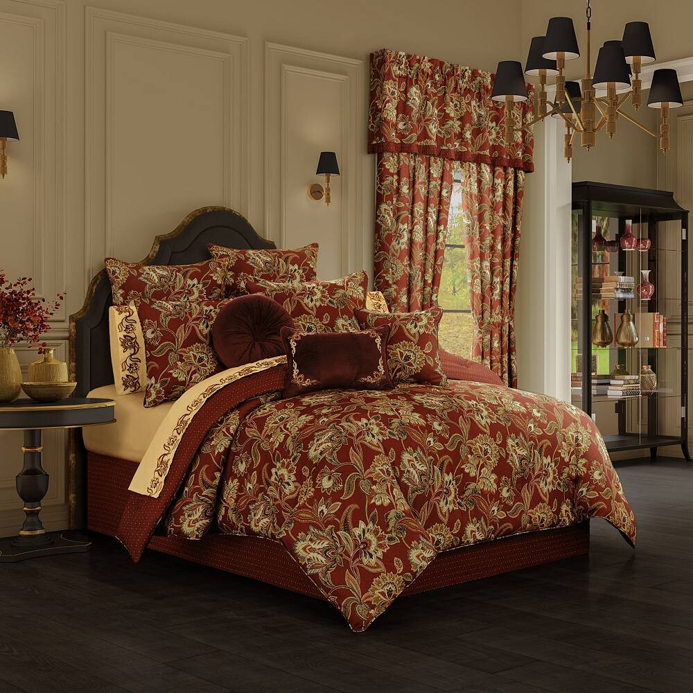 Комплект одеял Royal Court Montecito Red California King из 4 предметов с накидками, красный
Комплект одеял Royal Court Montecito Red California King из 4 предметов с накидками, красный