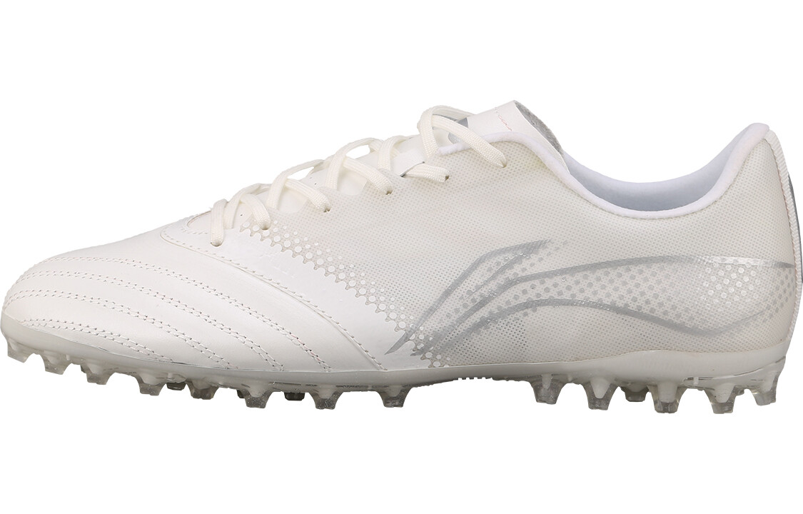 Футбольные бутсы Iron мужские с низким верхом белые/серебристые Lining
Футбольные бутсы Iron мужские с низким верхом белые/серебристые Lining