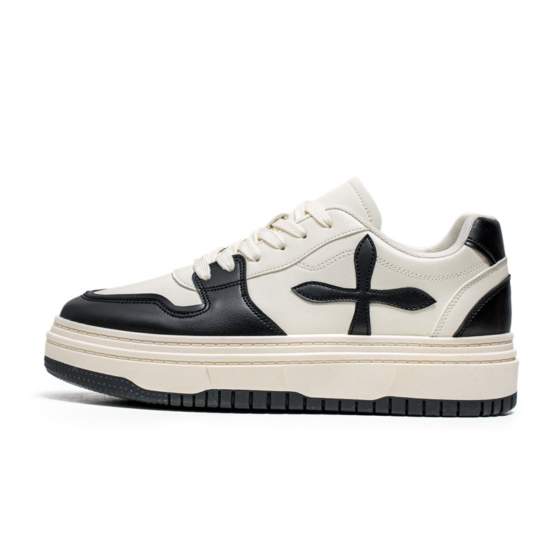 SUPEREDGE Низкие кроссовки для скейтбординга с защитой от ударов, бежево-черные, мужские
SUPEREDGE Низкие кроссовки для скейтбординга с защитой от ударов, бежево-черные, мужские