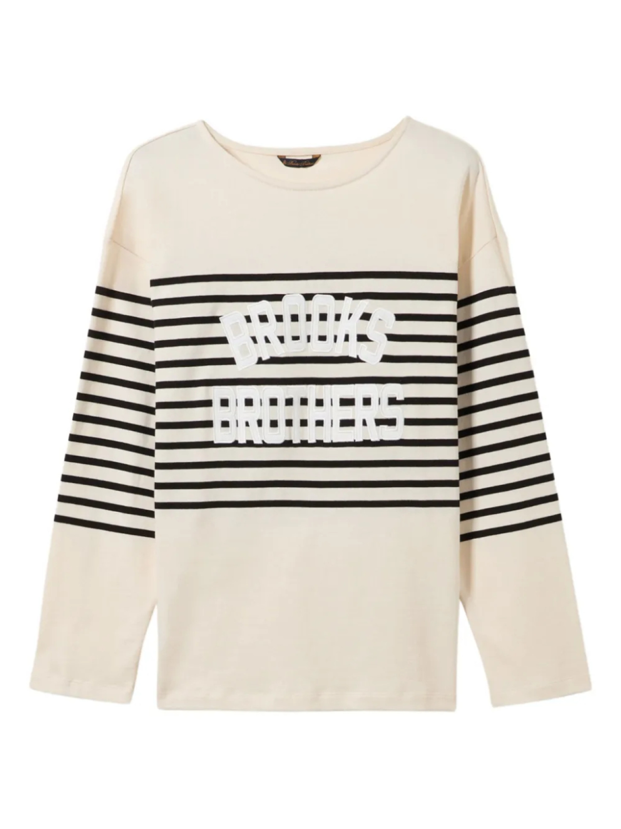 Толстовка с вышитым логотипом Brooks Brothers, белый
Толстовка с вышитым логотипом Brooks Brothers, белый