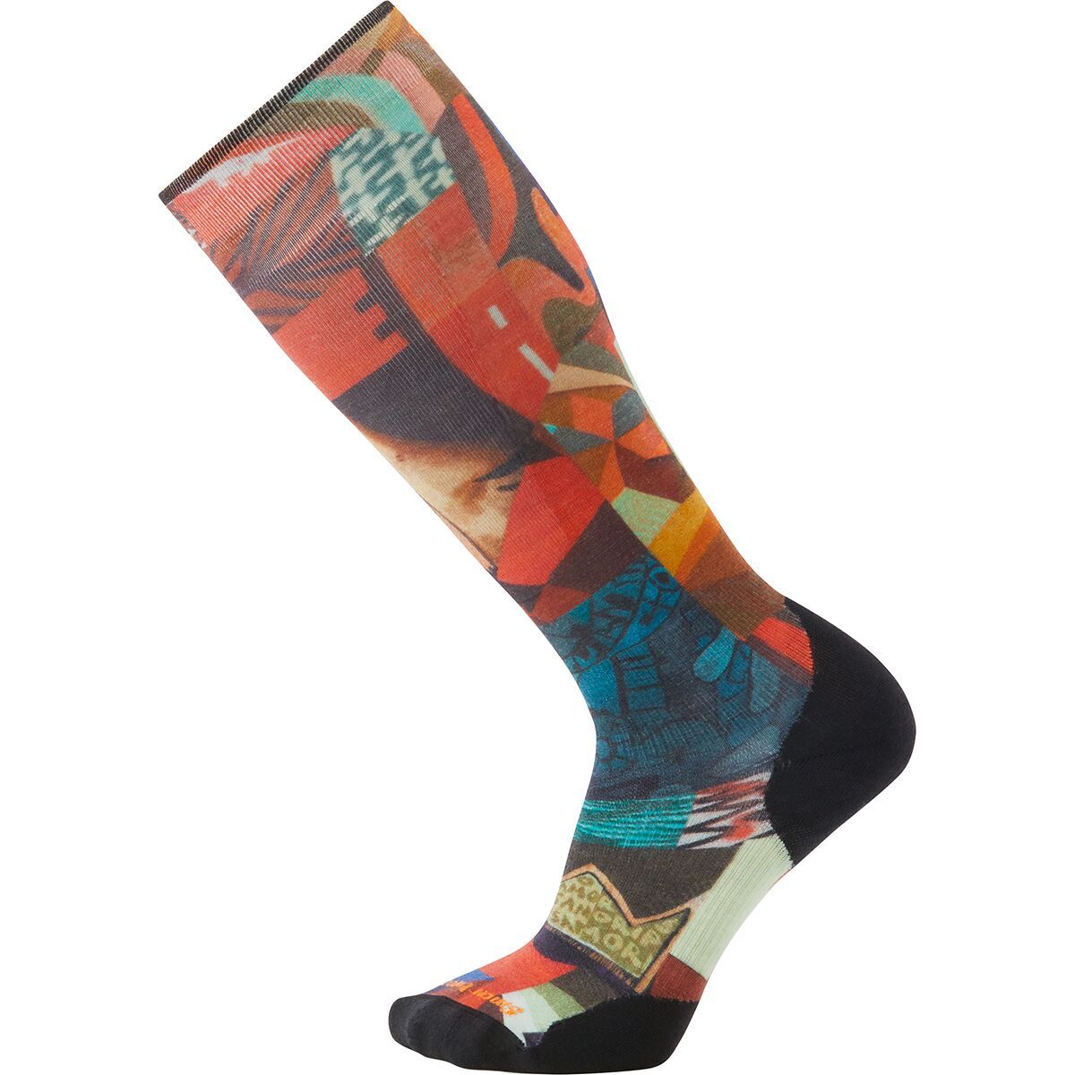 Гольфы для катания на лыжах с амортизирующей вставкой, мозаичным принтом в виде снежка Smartwool, мультиколор
Гольфы для катания на лыжах с амортизирующей вставкой, мозаичным принтом в виде снежка Smartwool, мультиколор