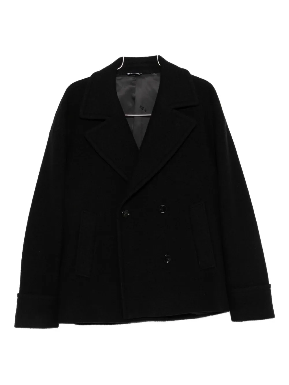 Двубортное пальто Les Hommes Urban, черный
Двубортное пальто Les Hommes Urban, черный