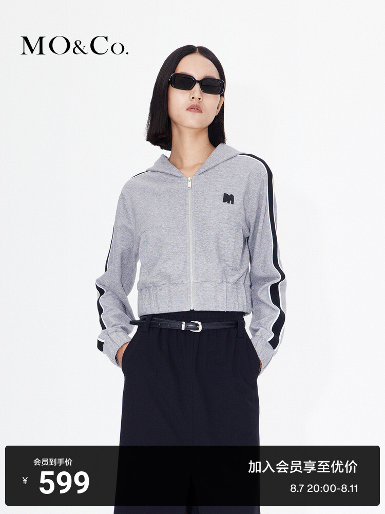 Куртка с капюшоном Moco в уличном стиле, серый
Куртка с капюшоном Moco в уличном стиле, серый