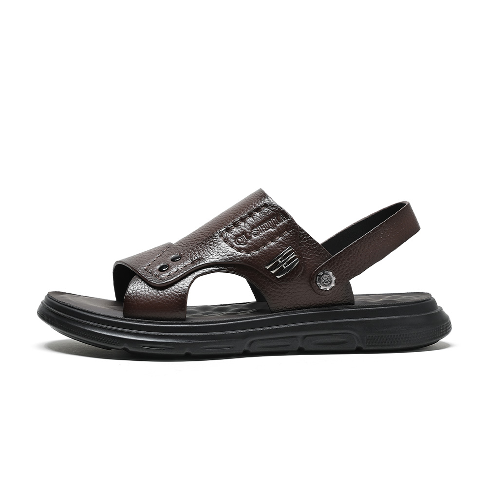 Пляжные шлепанцы мужские AIBAOLUO, коричневый
Пляжные шлепанцы мужские AIBAOLUO, коричневый