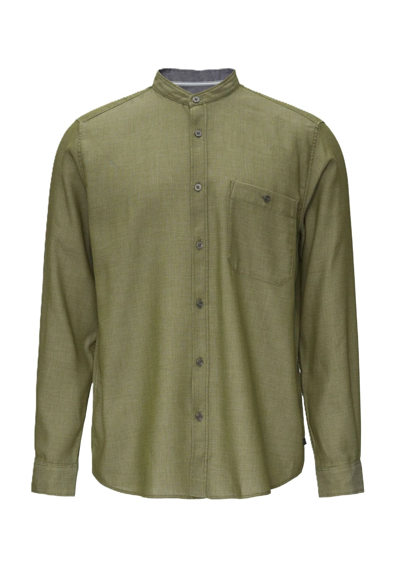 Рубашка повседневная, стандартного кроя, воротник стойка, мужская S.Oliver, цвет 77k2 Green
Рубашка повседневная, стандартного кроя, воротник стойка, мужская S.Oliver, цвет 77k2 Green