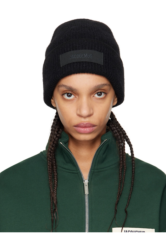 Шапка из репсовой ткани Jacquemus, черный
Шапка из репсовой ткани Jacquemus, черный