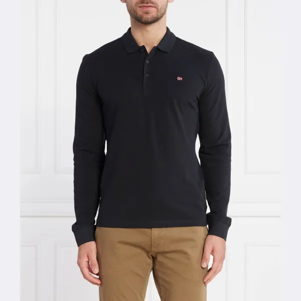 Рубашка поло Ealis LS стандартного кроя Napapijri, черный
Рубашка поло Ealis LS стандартного кроя Napapijri, черный