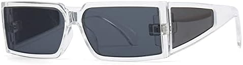 Солнцезащитные очки в стиле ретро 2027 года, толстая оправа, маленькие прямоугольные, для женщин, серебристые, с боковой защитой, плоская верхняя часть, для мужчин MTZJH, C2
Солнцезащитные очки в стиле ретро 2027 года, толстая оправа, маленькие прямоугольные, для женщин, серебристые, с боковой защитой, плоская верхняя часть, для мужчин MTZJH, C2