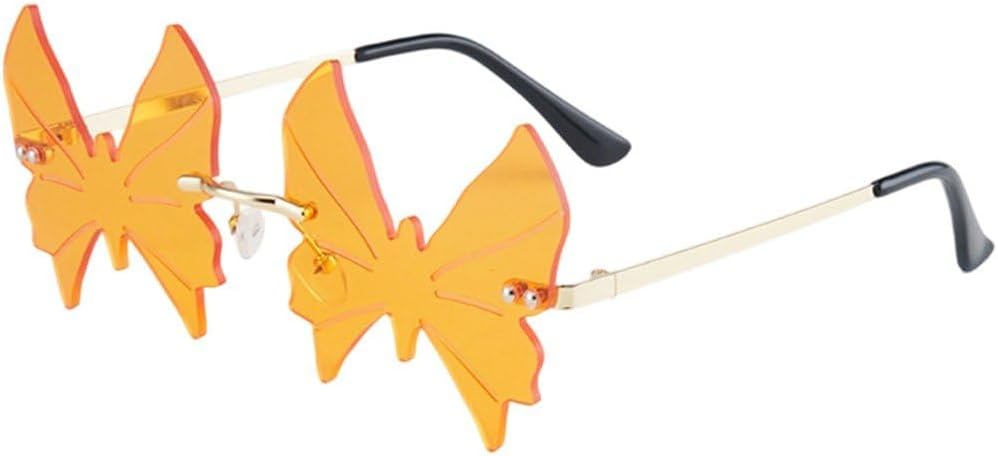 Солнцезащитные очки в форме бабочки, безободковые солнцезащитные очки для женщин и мужчин, забавные нестандартные солнцезащитные очки с защитой от УФ-излучения, ретро-очки без оправы, стильные очки для вечеринок Fopytu, Orange
Солнцезащитные очки в форме бабочки, безободковые солнцезащитные очки для женщин и мужчин, забавные нестандартные солнцезащитные очки с защитой от УФ-излучения, ретро-очки без оправы, стильные очки для вечеринок Fopytu, Orange