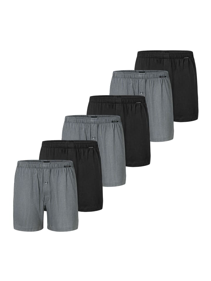 Трусы боксеры Schiesser, черный/серый
Трусы боксеры Schiesser, черный/серый