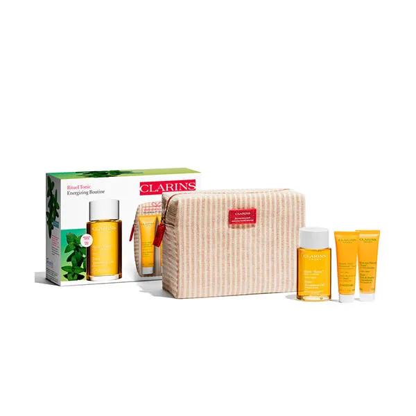 Тонизирующий уход за телом Cofre Rituel Tonic Clarins, 1 UD
Тонизирующий уход за телом Cofre Rituel Tonic Clarins, 1 UD