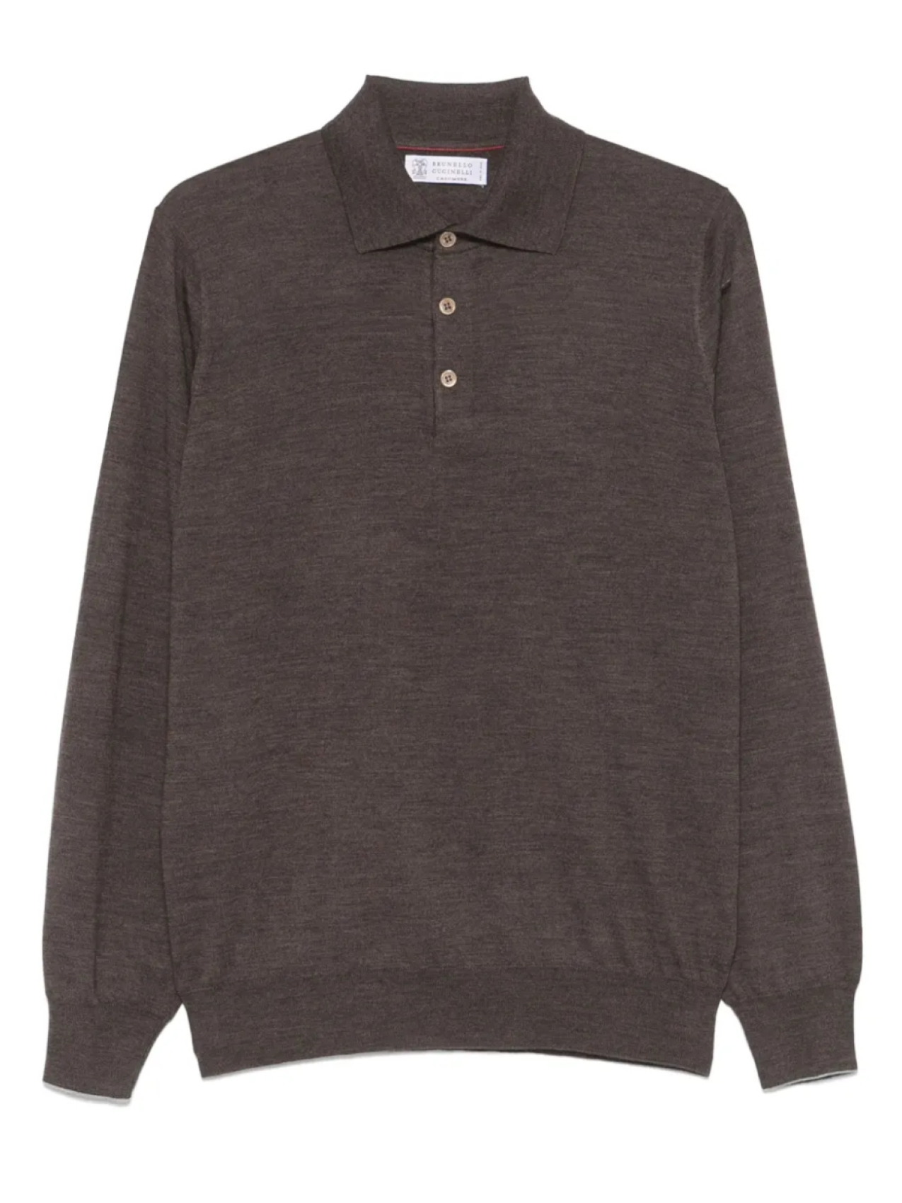 Рубашка поло из натуральной шерсти Brunello Cucinelli, коричневый
Рубашка поло из натуральной шерсти Brunello Cucinelli, коричневый