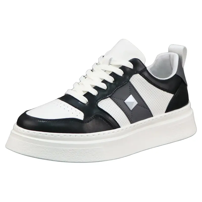 ZUOSAISI Легкие и дышащие мужские скейтерские кеды низкие White Black, цвет White Black
ZUOSAISI Легкие и дышащие мужские скейтерские кеды низкие White Black, цвет White Black