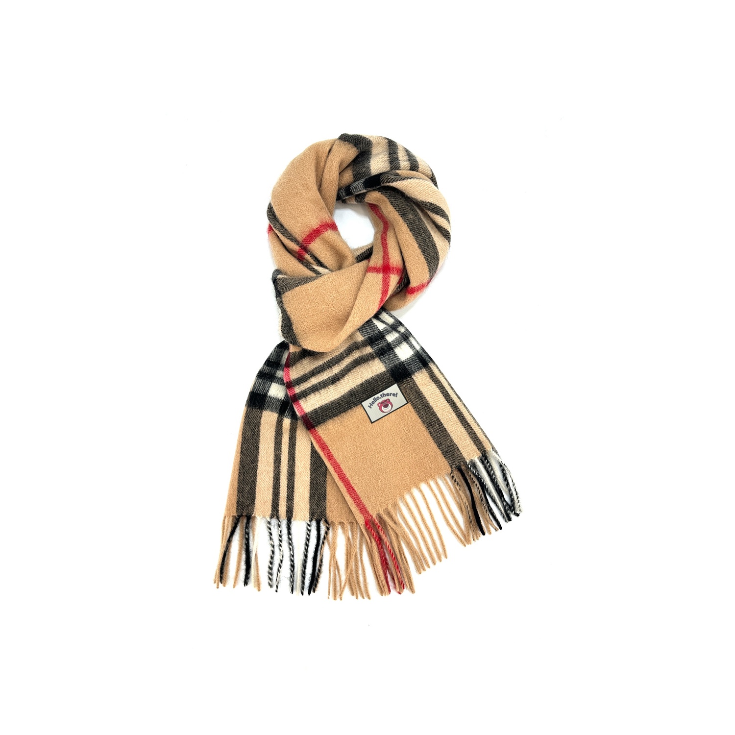 Disney Шерстяной вязаный шарф унисекс, Camel
Disney Шерстяной вязаный шарф унисекс, Camel