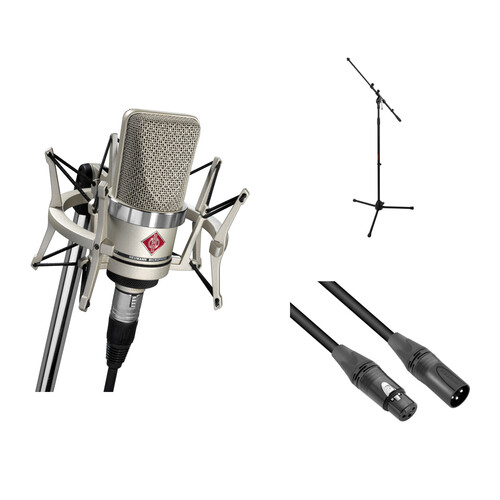 Студийный комплект Neumann TLM 102 BK с Кардиоидным Конденсаторным микрофоном с большой диафрагмой (никель)
Студийный комплект Neumann TLM 102 BK с Кардиоидным Конденсаторным микрофоном с большой диафрагмой (никель)