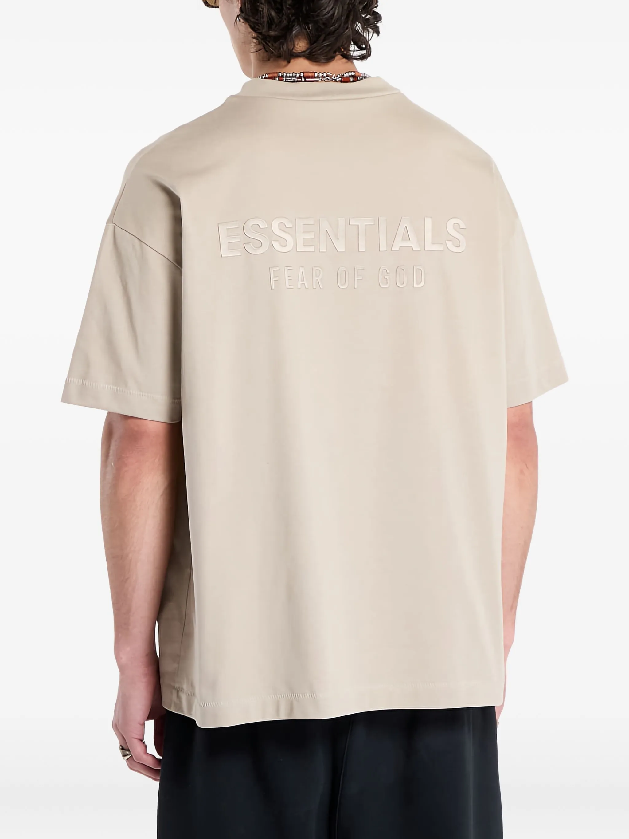 Футболка с логотипом Fear Of God Essentials, бежевый
Футболка с логотипом Fear Of God Essentials, бежевый