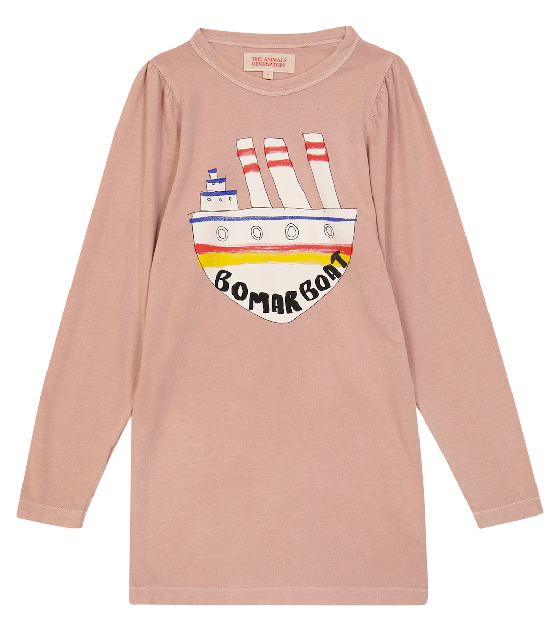 Платье из хлопкового джерси с принтом Большая собака The Animals Observatory, Soft Brown Boat
Платье из хлопкового джерси с принтом Большая собака The Animals Observatory, Soft Brown Boat