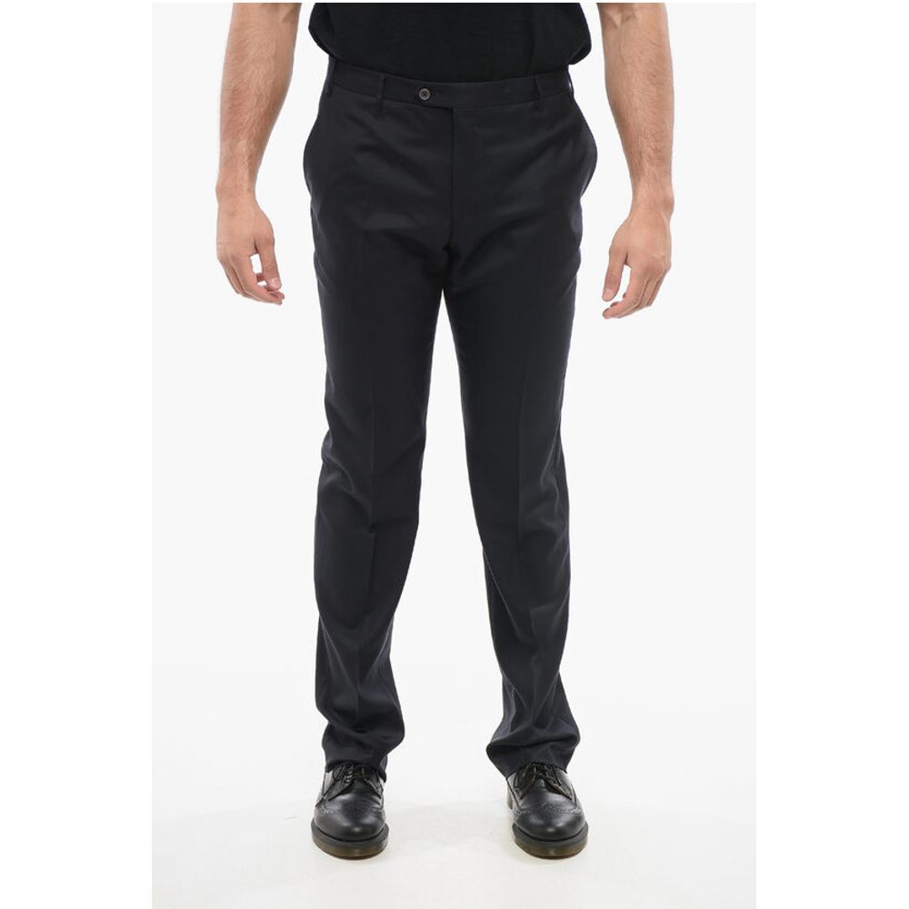 Брюки из девственной шерсти с прорезными карманами Corneliani, Blue
Брюки из девственной шерсти с прорезными карманами Corneliani, Blue