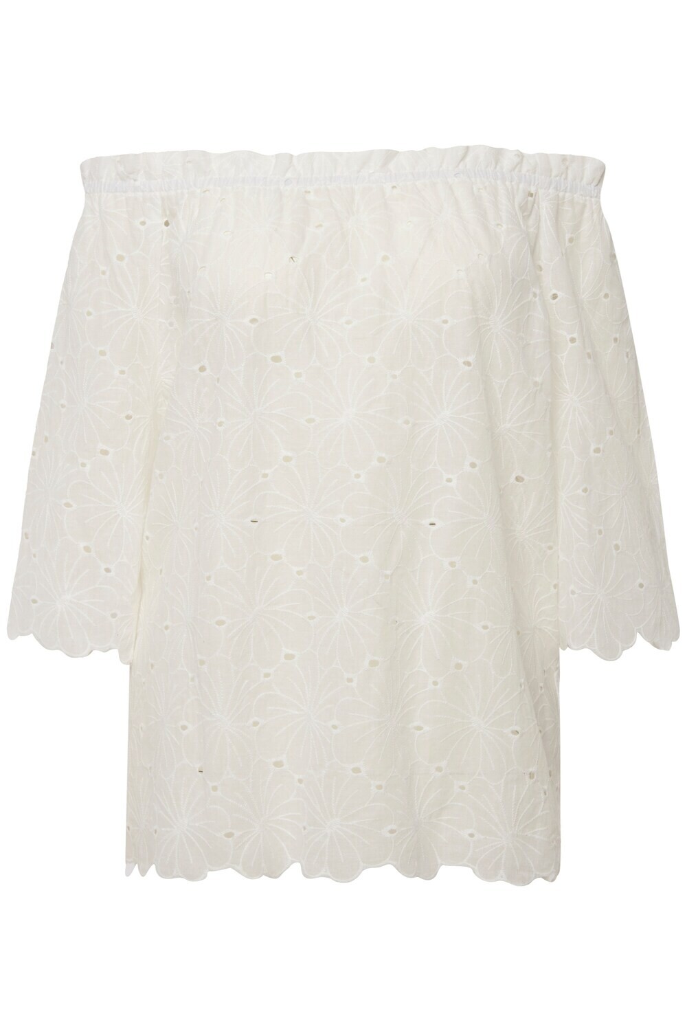 Блузка Ulla Popken, от белого 
Блузка Ulla Popken, от белого