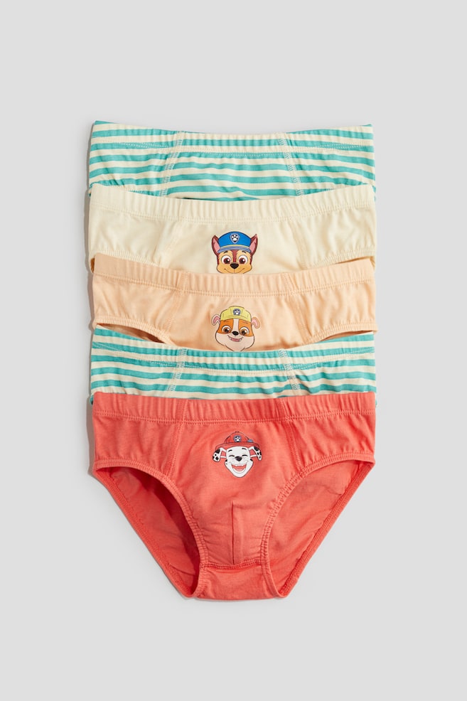 Упаковка из 5 печатных трусов H&M, мультиколор 
Упаковка из 5 печатных трусов H&M, мультиколор