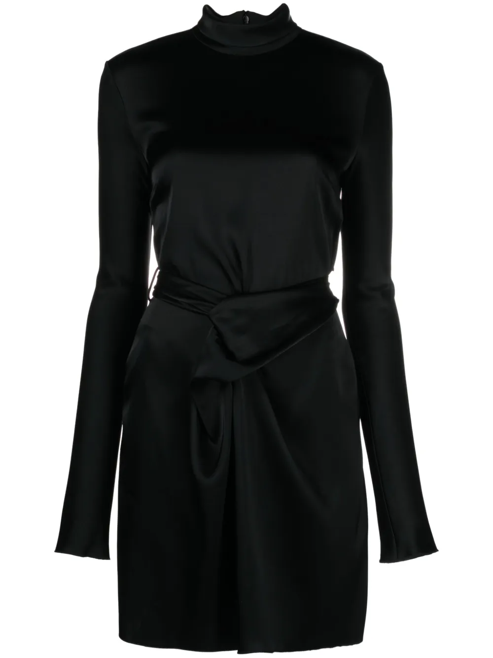 Атласное платье Charon с драпировкой Nanushka, черный
Атласное платье Charon с драпировкой Nanushka, черный