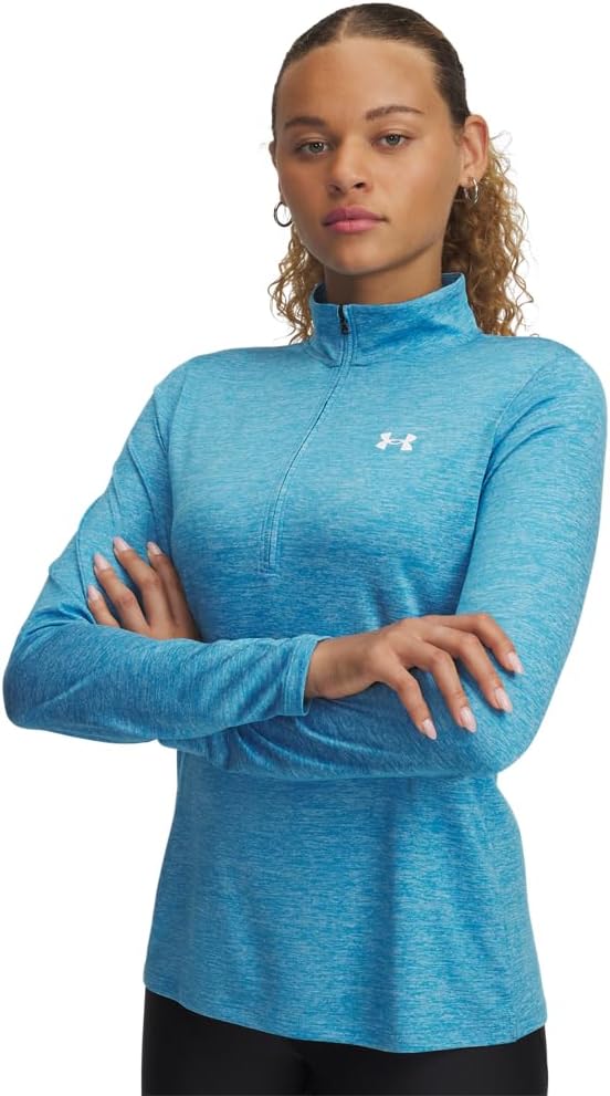 Толстовка Under Armour Women's Tech Twist Quarter Zip, (452) Ether Blue/White
Толстовка Under Armour Women's Tech Twist Quarter Zip, (452) Ether Blue/White
