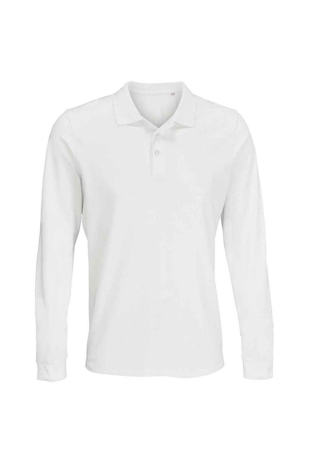 Рубашка поло с длинными рукавами Prime Pique SOL'S, белый
Рубашка поло с длинными рукавами Prime Pique SOL'S, белый