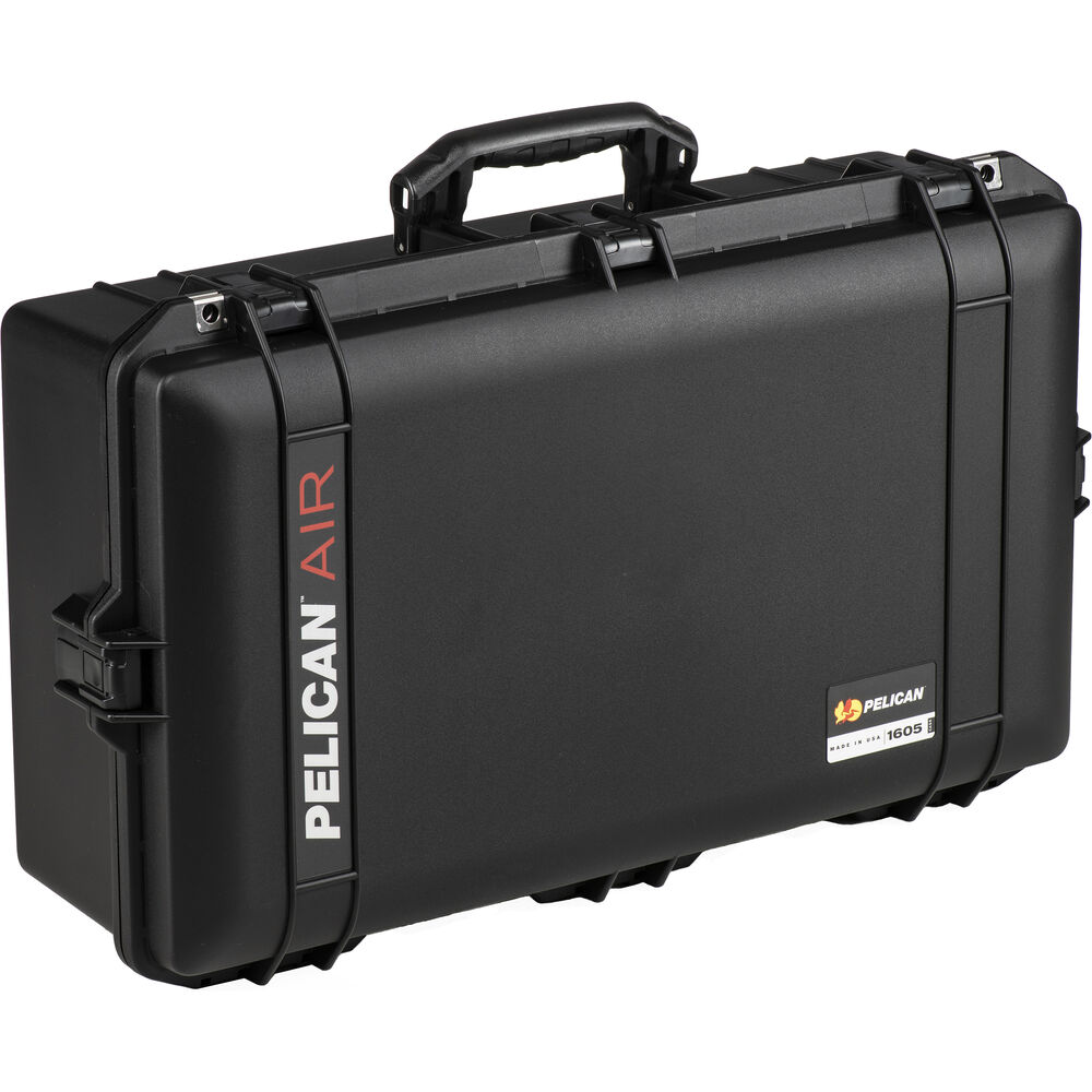 Защитный воздушный кейс Pelican 1605 с пенопластовой вставкой (черный)
Защитный воздушный кейс Pelican 1605 с пенопластовой вставкой (черный)
