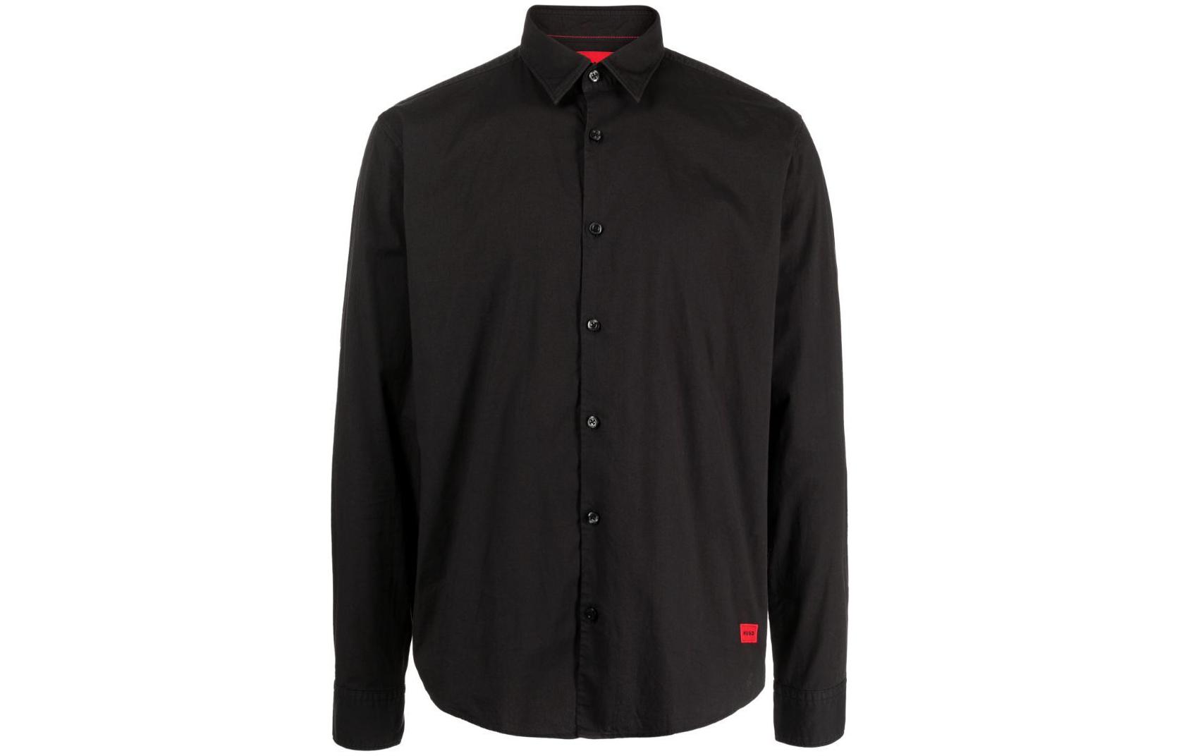 Рубашка Hugo с пуговицами HUGO BOSS, черный
Рубашка Hugo с пуговицами HUGO BOSS, черный