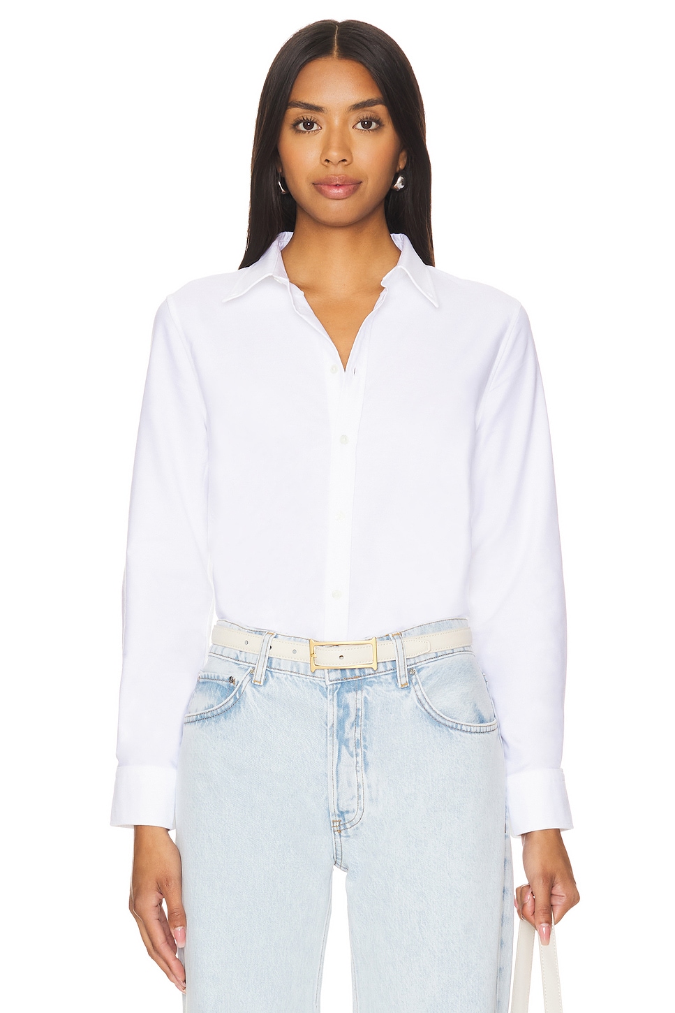 Усеченная рубашка диллана Nili Lotan, белый
Усеченная рубашка диллана Nili Lotan, белый