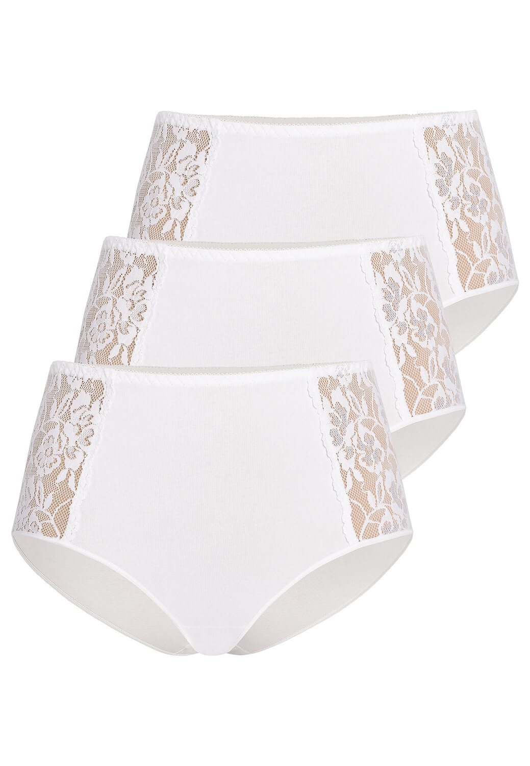 Трусы Teyli 3er Pack: Hohe Taille Baumwoll mit Spitze Loren, белый
Трусы Teyli 3er Pack: Hohe Taille Baumwoll mit Spitze Loren, белый