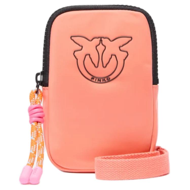 PINKO Нейлоновый чехол для телефона женский розовый
PINKO Нейлоновый чехол для телефона женский розовый
