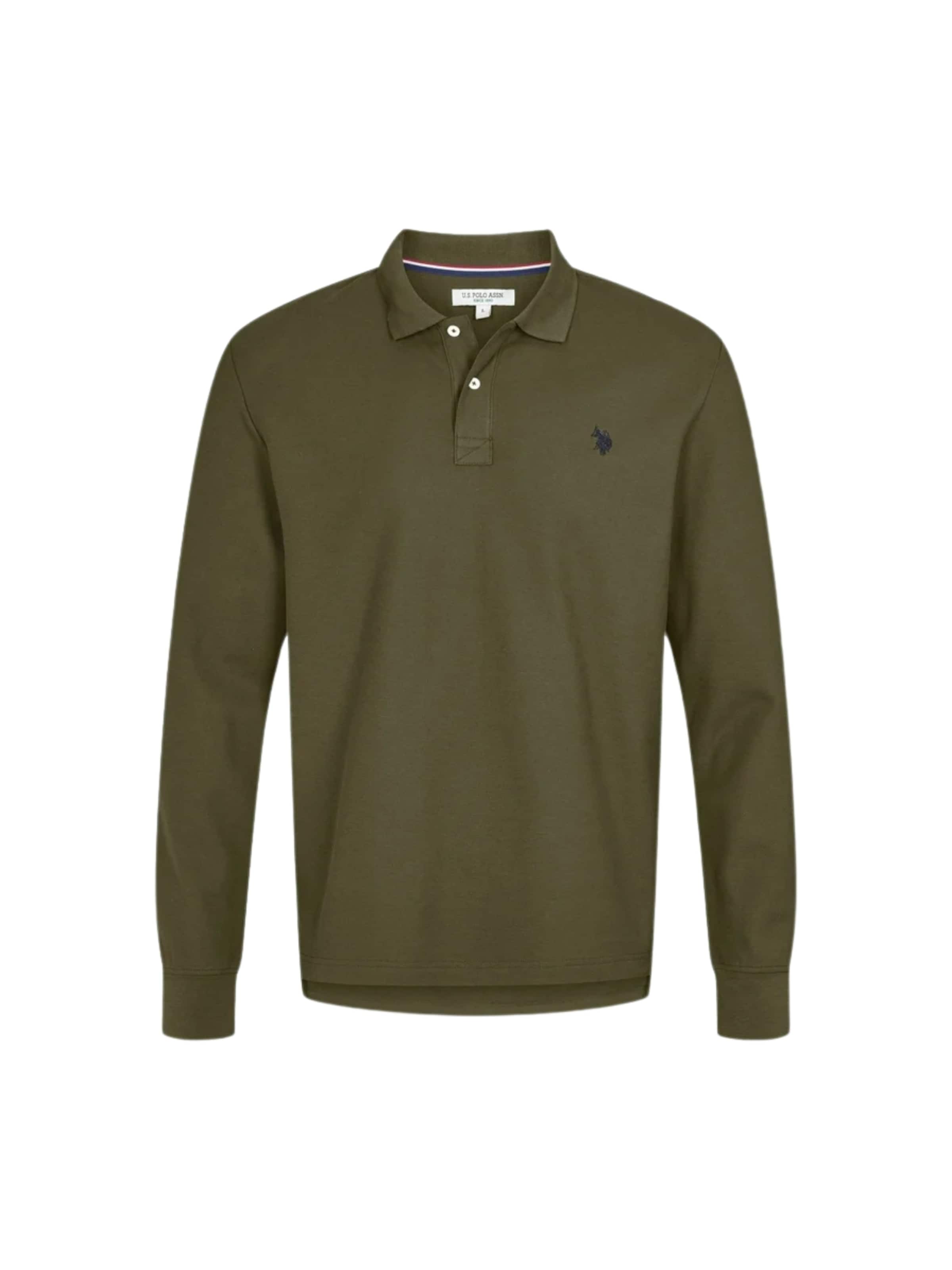 U.S. POLO ASSN. Футболка 'UMBRETT' в темно-зеленом цвете
U.S. POLO ASSN. Футболка 'UMBRETT' в темно-зеленом цвете