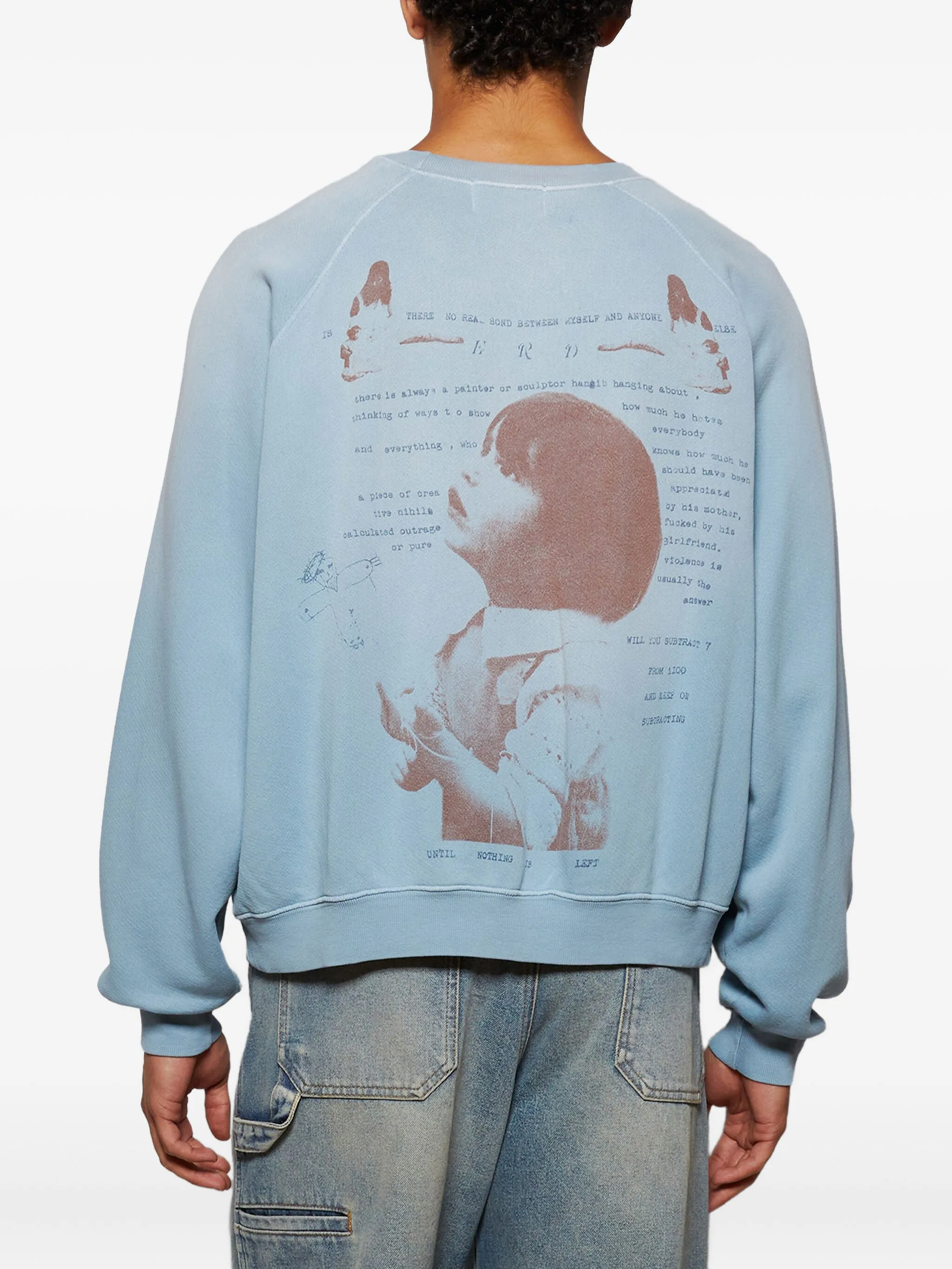 Толстовка Reminiscing с рукавами реглан Enfants Riches Déprimés, синий
Толстовка Reminiscing с рукавами реглан Enfants Riches Déprimés, синий